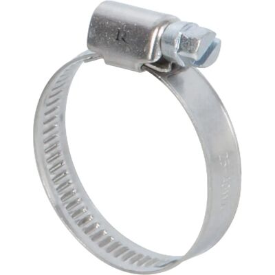 Collier en acier inoxydable RIBIMEX - 2 pièces, diamètre 16-27mm, largeur 9mm Collier en acier inoxydable RIBIMEX - 2 pièces, diamètre 16-27mm, largeur 9mm