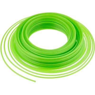 RIBIMEX Quadratische Motorsensen-Draht - 3mm x 50m - Gartenpflege RIBIMEX Quadratische Motorsensen-Draht - 3mm x 50m - Gartenpflege