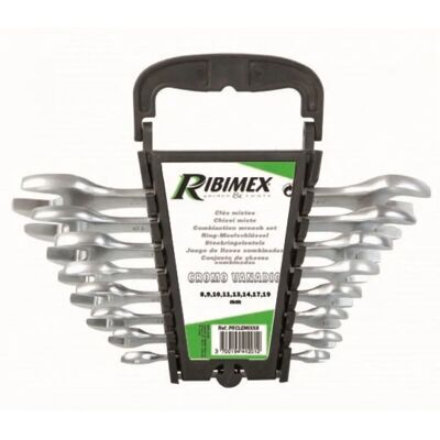 Ensemble de Clés à Fourche Ribimex - 8 Pièces - Acier Chrome Vanadium Ensemble de Clés à Fourche Ribimex - 8 Pièces - Acier Chrome Vanadium