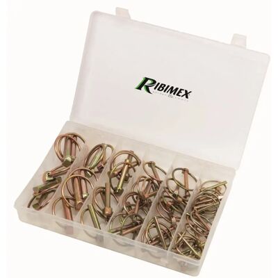 Ribimex PRGOU050CLIP Ensemble de 50 Clips assortis - Quincaillerie Ribimex PRGOU050CLIP Ensemble de 50 Clips assortis - Quincaillerie