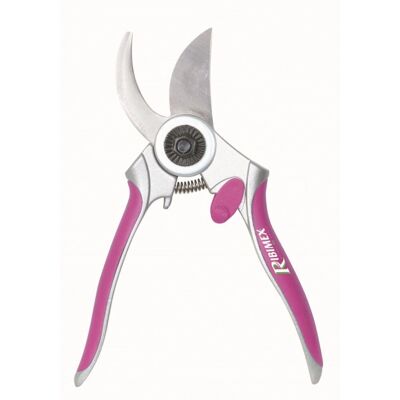 Cisailles de jardin Ribimex PRSMC07F - Inox, 175mm, Fuchsia - Publicité Cisailles de jardin Ribimex PRSMC07F - Inox, 175mm, Fuchsia - Publicité