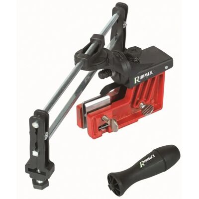 Ribimex PRS499 Chain Saw Sharpener - Manual, Supports Round and Flat Files Ribimex PRS499 Chain Saw Sharpener - Manual, Supports Round and Flat Files