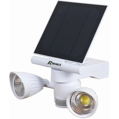 Ribimex PRSPOTSOL5X2 éclairage extérieur - projecteur solaire avec détecteur de mouvement Ribimex PRSPOTSOL5X2 éclairage extérieur - projecteur solaire avec détecteur de mouvement