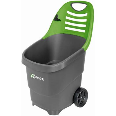 Ribiland PRGC65 Carretilla de jardín - 65L capacidad - mango ergonómico - 2 ruedas Ribiland PRGC65 Carretilla de jardín - 65L capacidad - mango ergonómico - 2 ruedas
