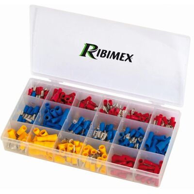Ribimex PRGOU280COS Bornes électriques - Paquet de 280 pièces Ribimex PRGOU280COS Bornes électriques - Paquet de 280 pièces