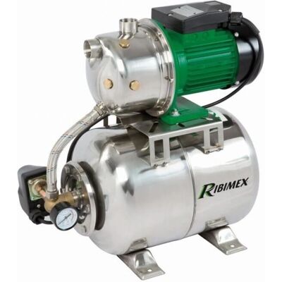 Ribimex - Jet101 - 50L - inox - Pompe - Publicité Ribimex - Jet101 - 50L - inox - Pompe - Publicité