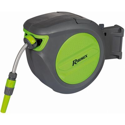 Ribimex PRDATA22 Gartenschlauchwagen - Automatischer 20m PVC-Schlauch Ribimex PRDATA22 Gartenschlauchwagen - Automatischer 20m PVC-Schlauch