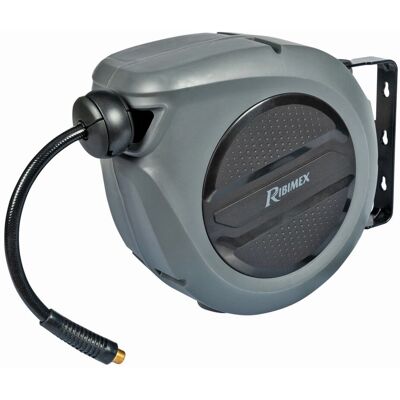 Ribimex PRDATR092 Enrouleur de tuyau d'air mural 9m Ribimex PRDATR092 Enrouleur de tuyau d'air mural 9m