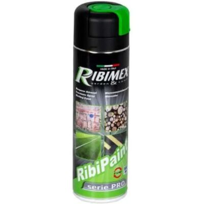 Ribimex - Marquage - Vert Fluo - Valve 360° - Aérosol de peinture Ribimex - Marquage - Vert Fluo - Valve 360° - Aérosol de peinture