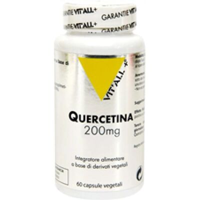 Santiveri Quercetina 60 Capsule Vegetariane - Integratore Alimentare Santiveri Quercetina 60 Capsule Vegetariane - Integratore Alimentare