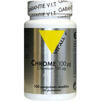 Vitall + Chrome Picolinat 100mcg - Nahrungsergänzungsmittel Vitall + Chrome Picolinat 100mcg - Nahrungsergänzungsmittel