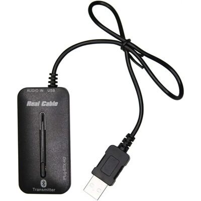 Transmetteur sans fil Real Cable iPlug BTX HD - Audio Bluetooth - 2 Appareils - Publicité Transmetteur sans fil Real Cable iPlug BTX HD - Audio Bluetooth - 2 Appareils - Publicité