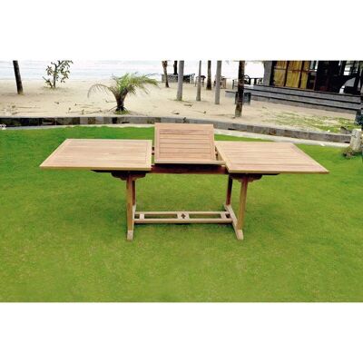 Concept-usine Gartentisch - Teak ausziehbar für 10 Personen Concept-usine Gartentisch - Teak ausziehbar für 10 Personen