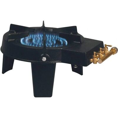 Le Parfait Fornello a Gas Portatile - 3 Bruciatori - Ghisa - 9200W Le Parfait Fornello a Gas Portatile - 3 Bruciatori - Ghisa - 9200W