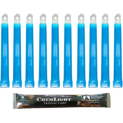 CYALUME 15cm Blauer ChemLight Lightstick - 8h Leuchtkraft - Militärqualität CYALUME 15cm Blauer ChemLight Lightstick - 8h Leuchtkraft - Militärqualität