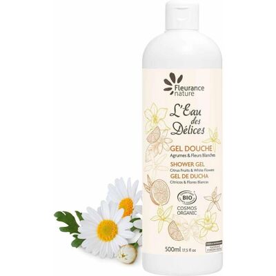 Fleurance Nature Zitrus und Weiße Blumen Duschgel - Hautfreundlich, 500ml Fleurance Nature Zitrus und Weiße Blumen Duschgel - Hautfreundlich, 500ml