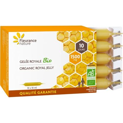 Fleurance Nature Organic Royal Jelly 1500mg - Health Supplement Fleurance Nature Organic Royal Jelly 1500mg - Health Supplement