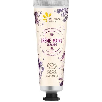 FLEURANCE NATURE Crème Mains Lavande - Crème pour les mains, Végan, Bio 30 Ml - Publicité FLEURANCE NATURE Crème Mains Lavande - Crème pour les mains, Végan, Bio 30 Ml - Publicité