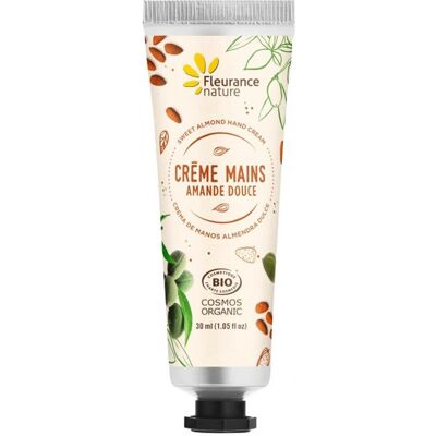 Fleurance Nature Crème Mains Amande Douce - Crème pour les mains - Publicité Fleurance Nature Crème Mains Amande Douce - Crème pour les mains - Publicité