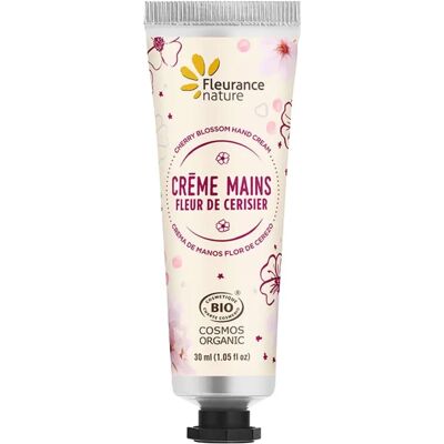 Crema de Manos Orgánica Flor de Cerezo - 30ml Crema de Manos Orgánica Flor de Cerezo - 30ml