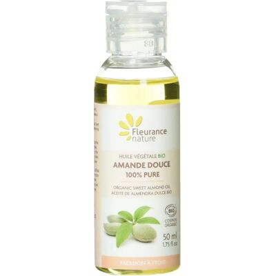 Olio di Mandorle Dolci Fleurance Nature - 50ml - Olio Vegetale Olio di Mandorle Dolci Fleurance Nature - 50ml - Olio Vegetale