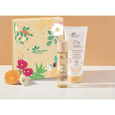 Fleurance Nature White Flowers Citrus Gift Set - Perfume & Shower Gel Fleurance Nature White Flowers Citrus Gift Set - Perfume & Shower Gel