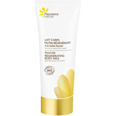 Lait Corps Gelée Royale Bio Fleurance Nature - Nutritif et Régénérant - Publicité Lait Corps Gelée Royale Bio Fleurance Nature - Nutritif et Régénérant - Publicité
