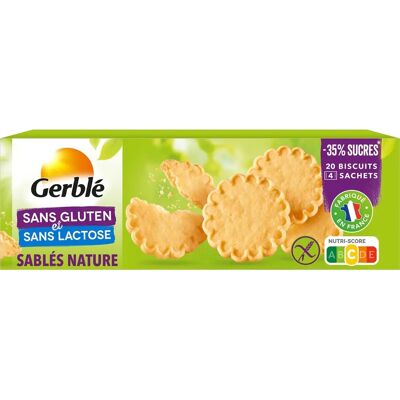 Gerblé - Sablés Nature - 6 Packungen - Glutenfreier Snack Gerblé - Sablés Nature - 6 Packungen - Glutenfreier Snack