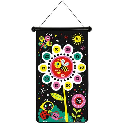 Jeu de Fléchettes Magnétiques Janod - Thème Jardin J02075 Jeu de Fléchettes Magnétiques Janod - Thème Jardin J02075