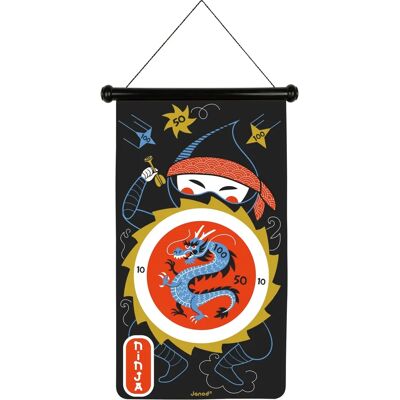 Jeu de Fléchettes Magnétiques Ninja - Amusement en Famille Jeu de Fléchettes Magnétiques Ninja - Amusement en Famille
