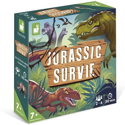 Janod Jurasica Survival Multicolor - Jeu de Dinosaures pour Enfants - Publicité Janod Jurasica Survival Multicolor - Jeu de Dinosaures pour Enfants - Publicité