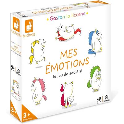 Janod Gaston Les Émotions - Jeu de Société pour Enfants - Coopératif - 3+ Ans Janod Gaston Les Émotions - Jeu de Société pour Enfants - Coopératif - 3+ Ans