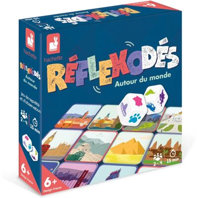 Janod Reflexodé Världskarta - Utbildande Brädspel för Barn 6+. Janod Reflexodé Världskarta - Utbildande Brädspel för Barn 6+.