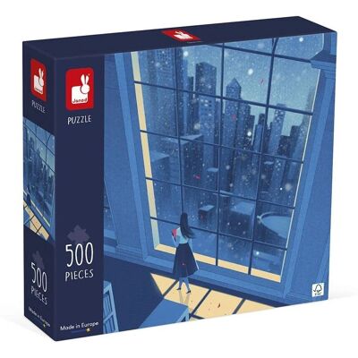 Janod Nachtblauw Puzzel - 500 Stukjes - Soort Puzzel Janod Nachtblauw Puzzel - 500 Stukjes - Soort Puzzel