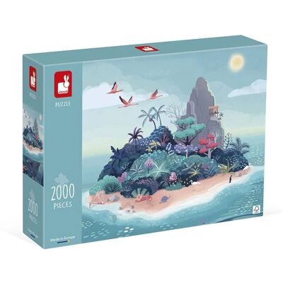 Janod Puzzle Île Mystérieuse 2000 Pièces - Puzzle - Publicité Janod Puzzle Île Mystérieuse 2000 Pièces - Puzzle - Publicité