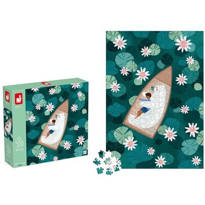 Puzzle Janod - 500 Pièces - Développe Patience et Dextérité - Publicité Puzzle Janod - 500 Pièces - Développe Patience et Dextérité - Publicité