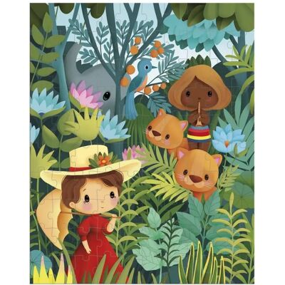 Janod Rousseau inspirált puzzle – 100 darab 6 éves és feletti gyerekeknek Janod Rousseau inspirált puzzle – 100 darab 6 éves és feletti gyerekeknek