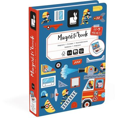 Janod J02583 Lernspielzeug Feuerwehr - Magnetisches Bildungsspiel Janod J02583 Lernspielzeug Feuerwehr - Magnetisches Bildungsspiel