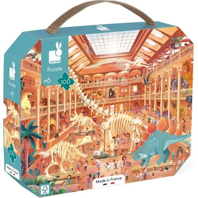 Janod Modèle - Puzzle Musée d'Histoire Naturelle - 6+ - 100 Pièces - Publicité Janod Modèle - Puzzle Musée d'Histoire Naturelle - 6+ - 100 Pièces - Publicité