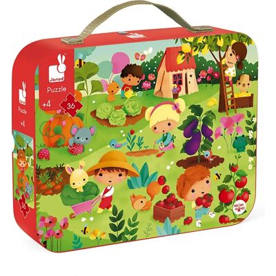 Janod Puzzle Giardino Vegetale 36 Pezzi Janod Puzzle Giardino Vegetale 36 Pezzi