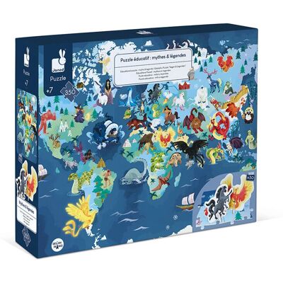 Janod J02680 Mythes et Légendes Puzzle 350 Pièces - Éducatif - Publicité Janod J02680 Mythes et Légendes Puzzle 350 Pièces - Éducatif - Publicité