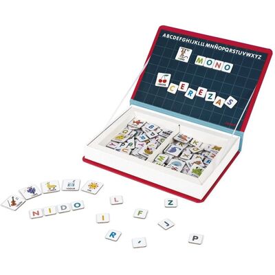 Livre Magnétique d'Alphabet Janod pour Enfants 3-8 - Livre Livre Magnétique d'Alphabet Janod pour Enfants 3-8 - Livre