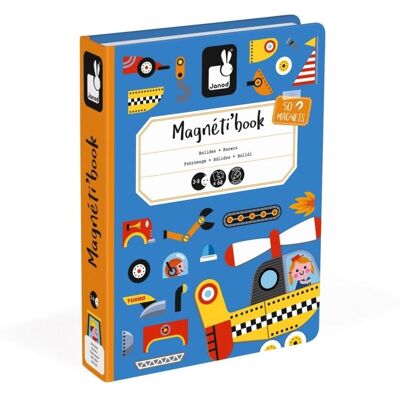 Janod Magnetibook Fahrzeuge - Magnetisches Lernbuch Janod Magnetibook Fahrzeuge - Magnetisches Lernbuch