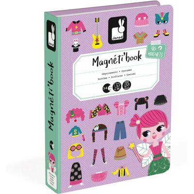 Janod Magneti'book Magische Mädchenkostüme - Lernspielzeug für Kinder Janod Magneti'book Magische Mädchenkostüme - Lernspielzeug für Kinder