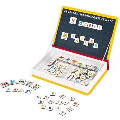 Janod Livre Magnétique Alfabeto Catalán - Ensemble Éducatif Magnétique de 142 Pièces - Multicolore Janod Livre Magnétique Alfabeto Catalán - Ensemble Éducatif Magnétique de 142 Pièces - Multicolore