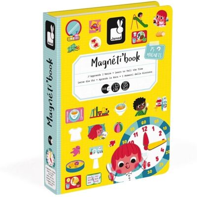 Janod J02724 Lernspiel - Magnetischer Uhr Lernspiel für Kinder Janod J02724 Lernspiel - Magnetischer Uhr Lernspiel für Kinder