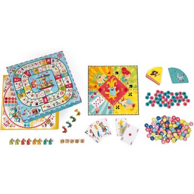 Juratoys J02742 Jeu de Société en Bois - Divertissement Éducatif pour Enfants - Publicité Juratoys J02742 Jeu de Société en Bois - Divertissement Éducatif pour Enfants - Publicité