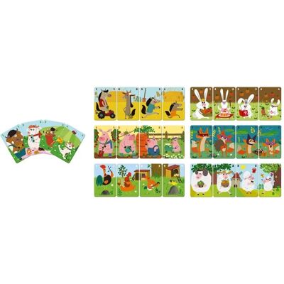 Janod Family Farm Kartenspiel - Kartenspiel Janod Family Farm Kartenspiel - Kartenspiel