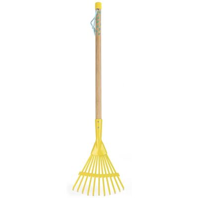 Janod Large Leaf Rake - Garden Toy for Kids Janod Large Leaf Rake - Garden Toy for Kids