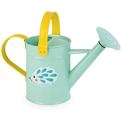 Janod Small Gardener Blue Metal Watering Can - Outdoor Gardening Toy Janod Small Gardener Blue Metal Watering Can - Outdoor Gardening Toy